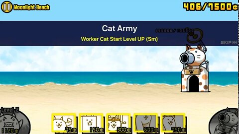 The Battle Cats - Castle of Fish - Moonlight Beach