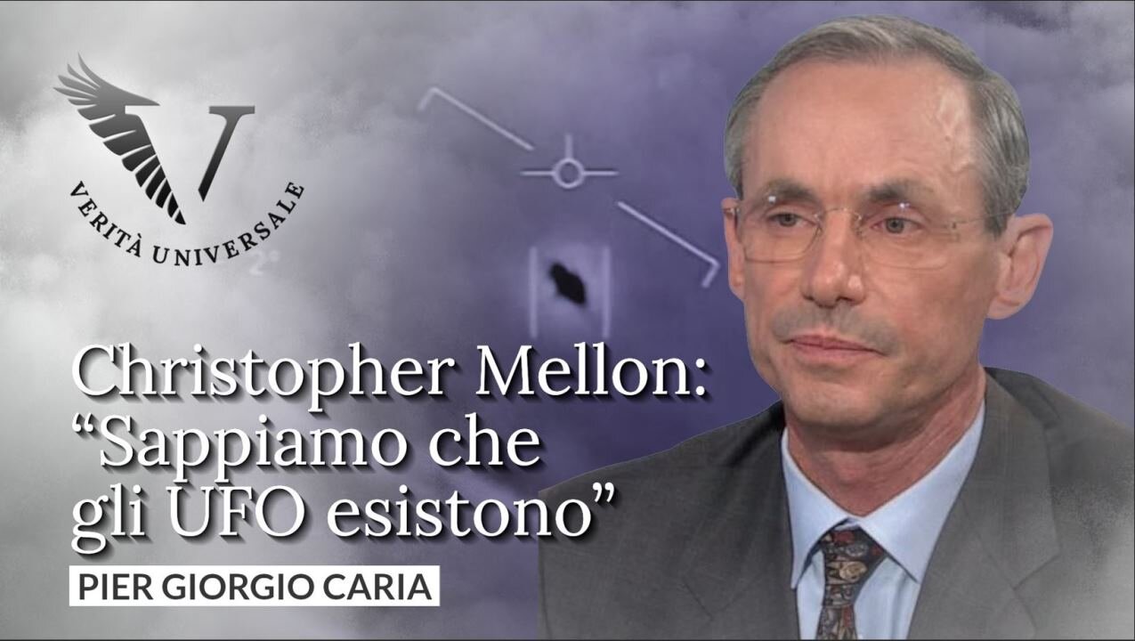 Christopher Mellon: “Sappiamo che gli UFO esistono” - Pier Giorgio Caria