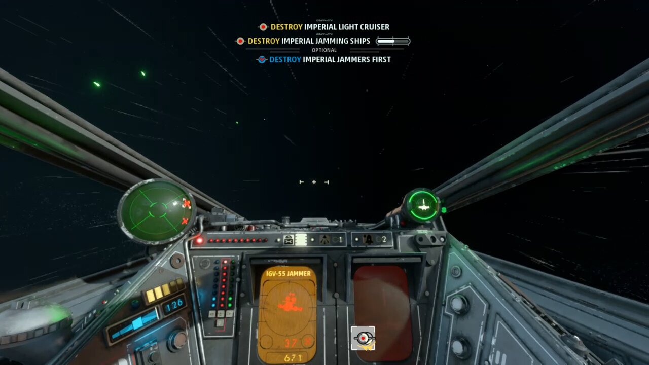 Star Wars squadrons - destroyer run
