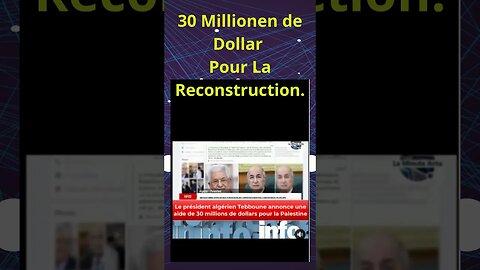 30 Millionen de Dollar Pour La Reconstruction