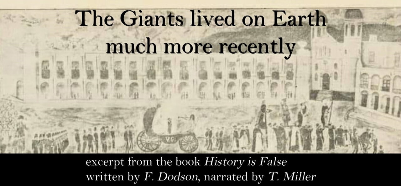 The Giants lived on Earth much more recently