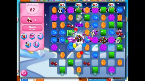 Winter Festival Level 9 for Candy Crush Saga