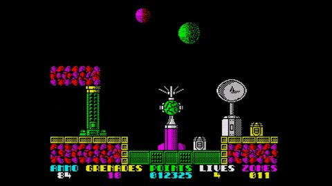 Zx Spectrum Games - Exolon