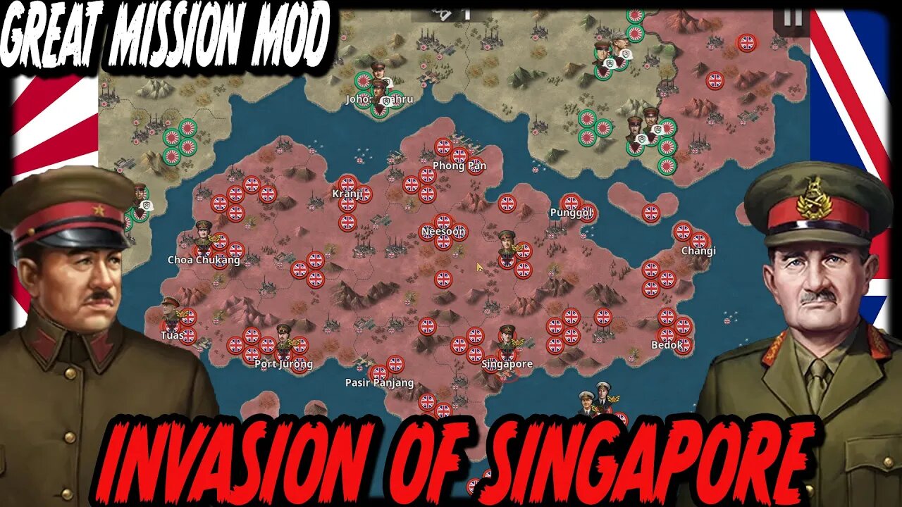 INVASION OF SINGAPORE! Great Mission Mod