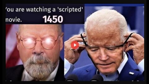 Youre Watching a Scripted Movie, Biden Fake President on a Fake White House Set! WHOs in Charge!!!