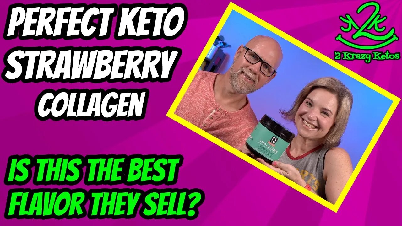 Review of Strawberry Collagen from Perfect keto