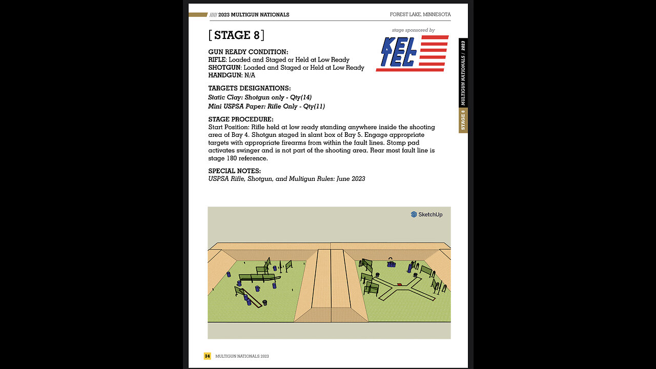 United States Practical Shooting Assocation, USPSA Multigun Championship Stage 8