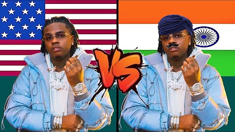 POPULAR AMERICAN RAP SONGS vs. INDIAN REMIXES