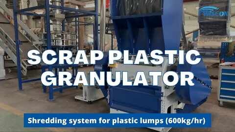 Plastic Granulators for Scrap Plastics