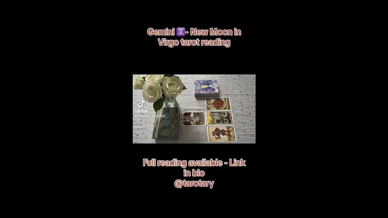 Gemini♊️ - New Moon in Virgo general tarot reading #gemini #tarotary