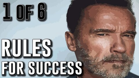 RULE #1 TO SUCCESS - Arnold Schwarzenegger #shorts