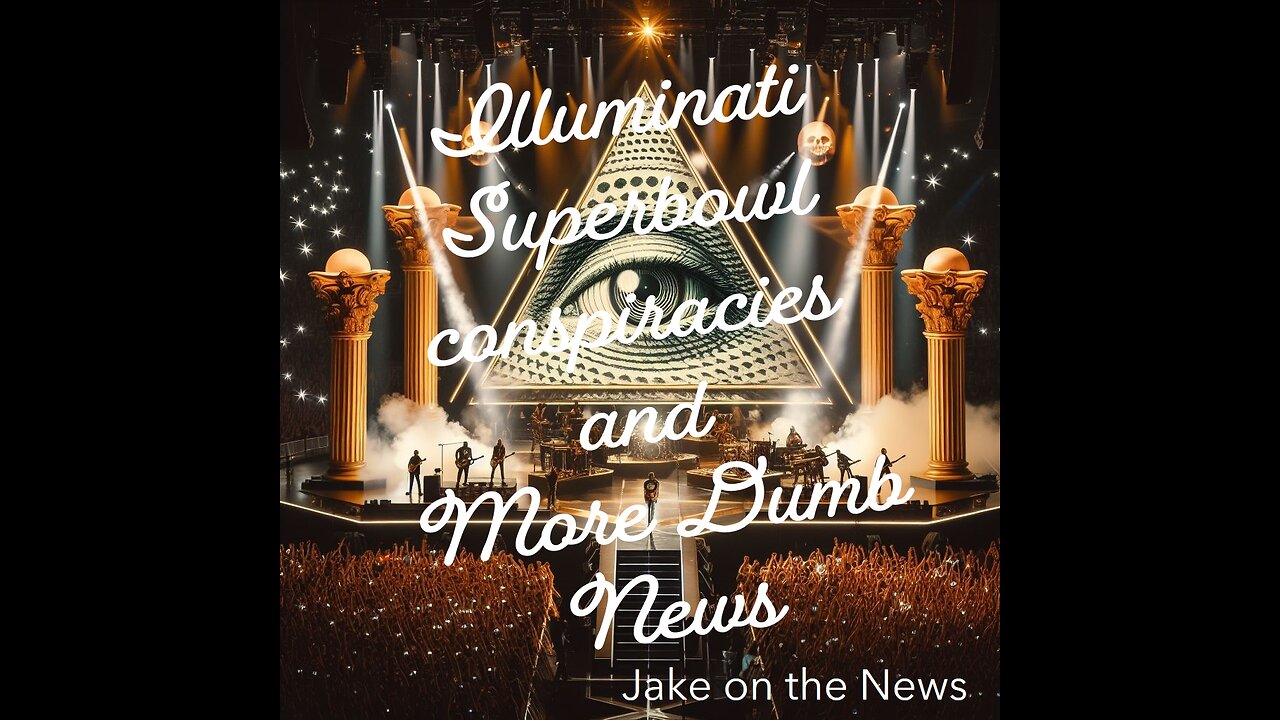 JAKE ON THE NEWS! BUMBLING BIDEN AND ILLUMINATI SUPER BOWLS O MY!