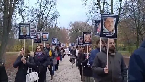 Thousands marching to honor family members who have died from the vaccine.WTF IS happening