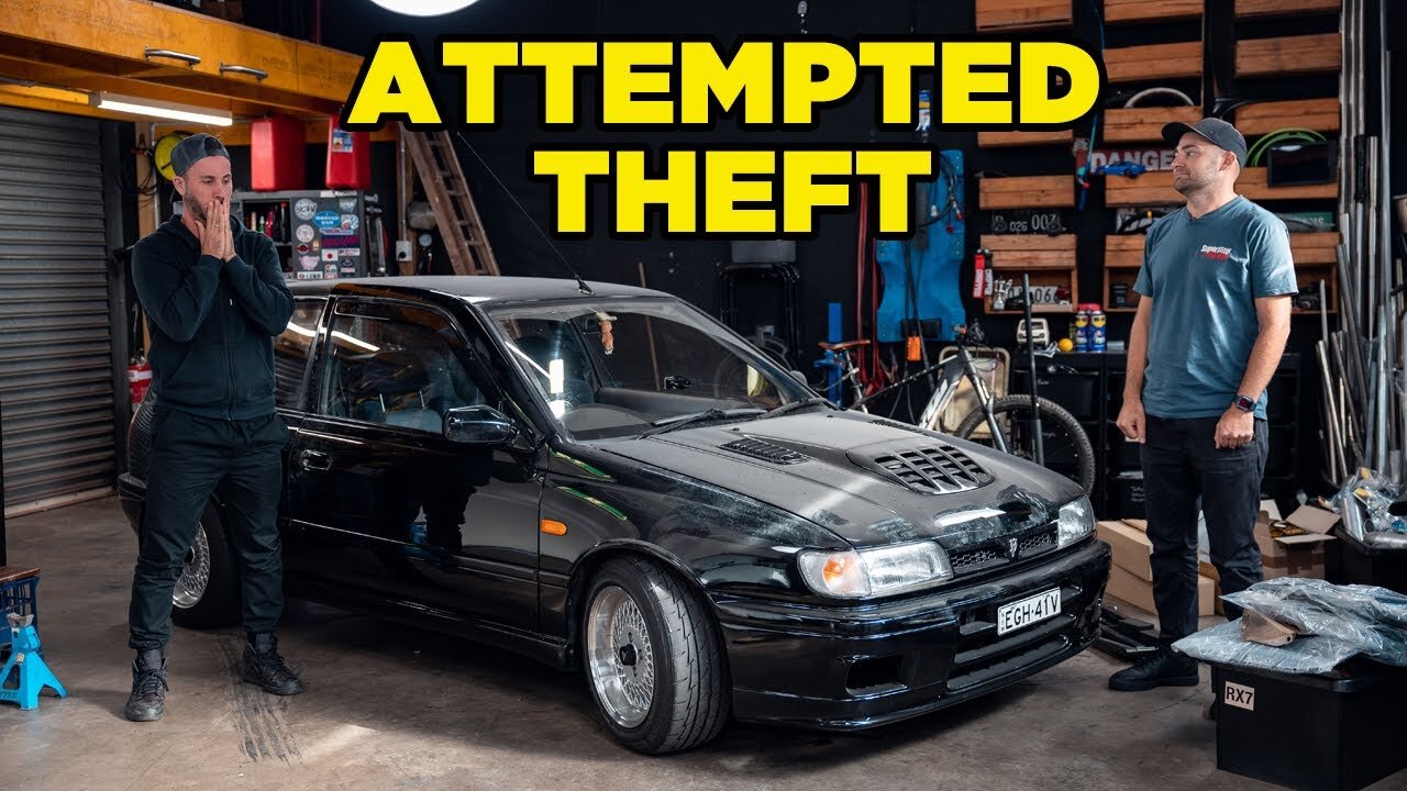 Someone tried to Steal the GTi-R | Police Called