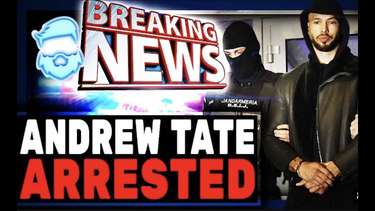 Andrew Tate Arrested For Human Trafficking!Full Video