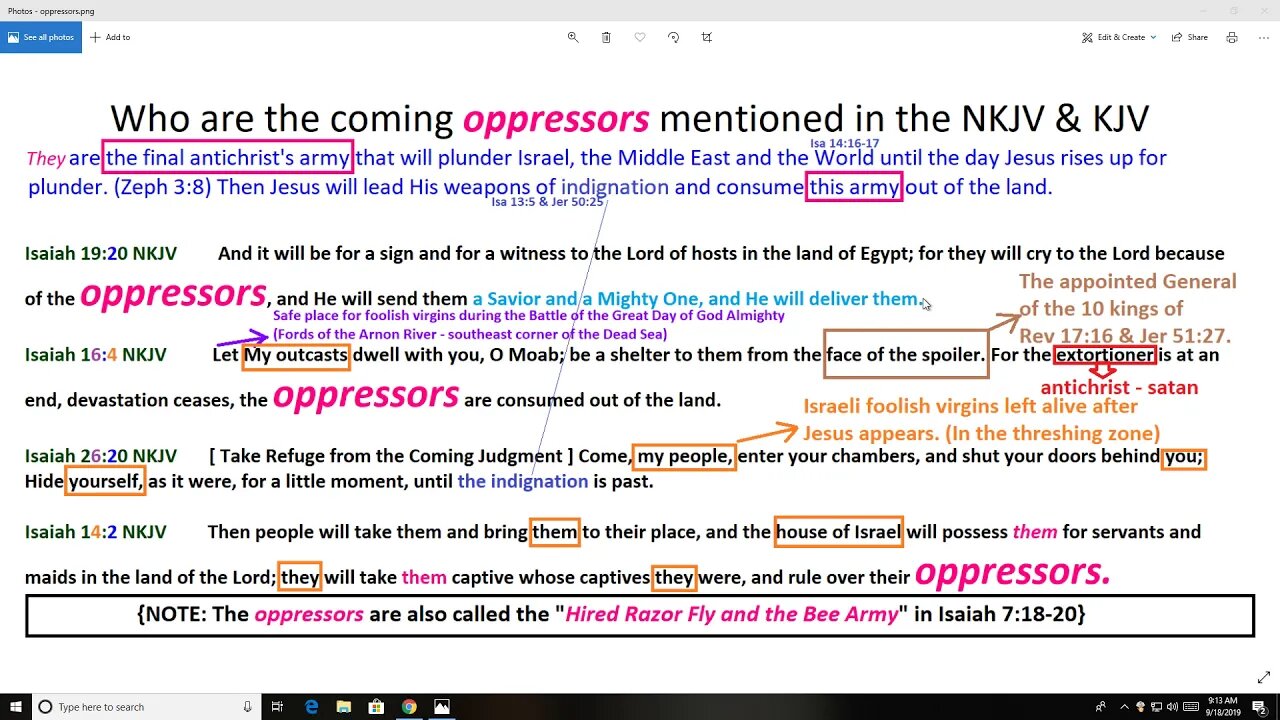 oppressors (they are coming - who are they)