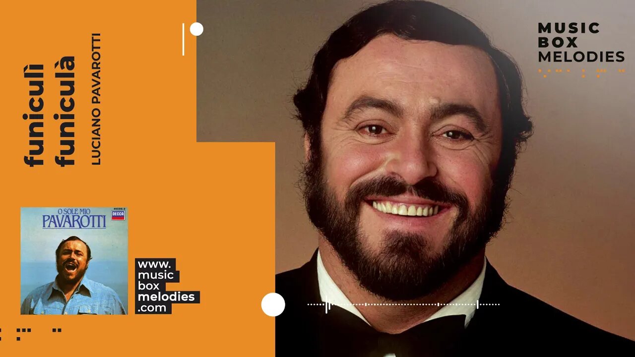 [Music box melodies] - Funiculì Funiculà by Luciano Pavarotti