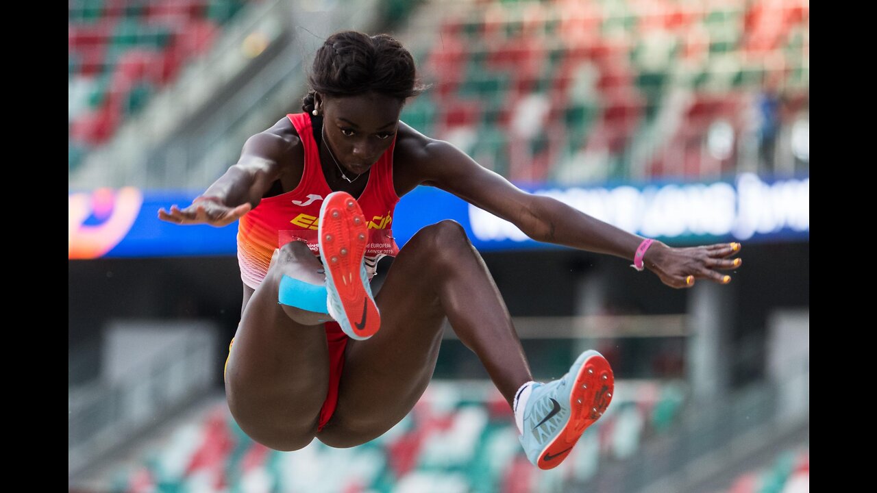 Fatima Diame - Long Jump | 2022 World Indoor Championships