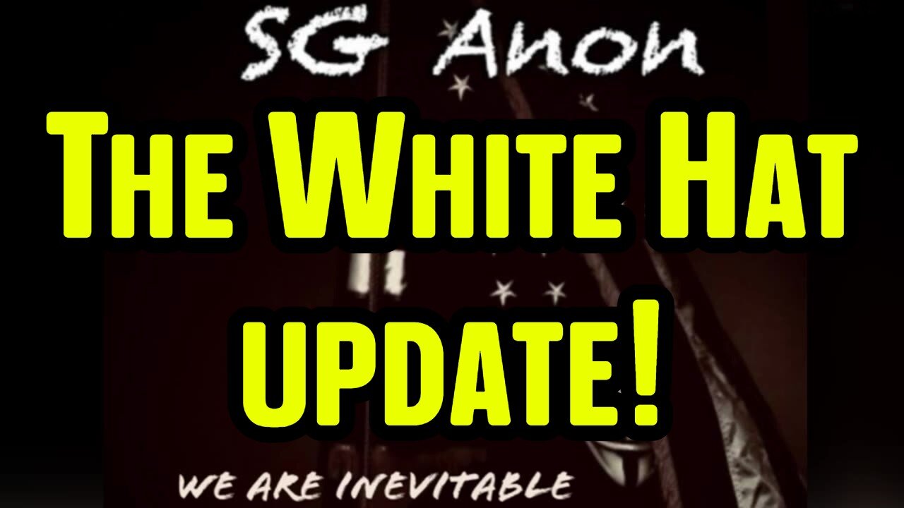 New SGAnon BOOM INTEL ~ The White Hat update on the military/civilian alliance!