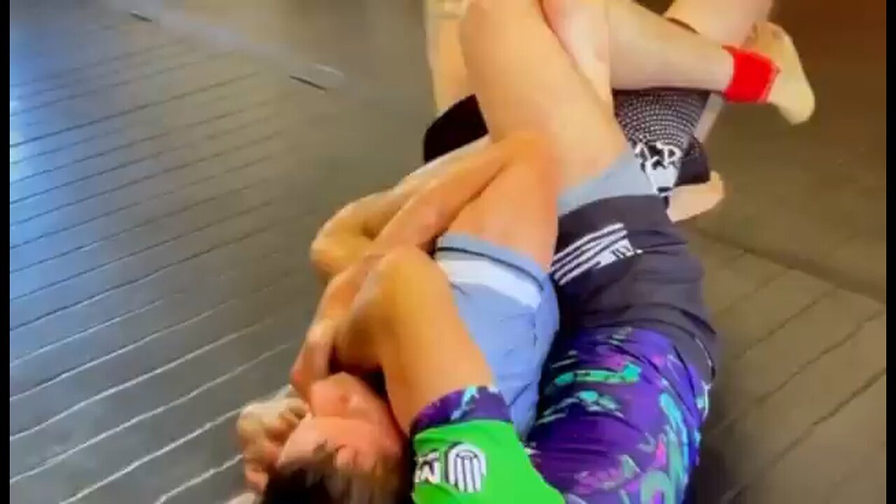 Rear naked choke