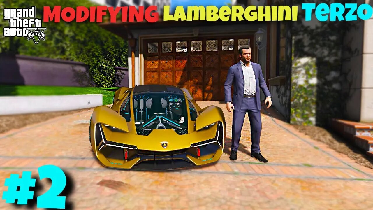 Gta 5 Lamberghini Terzo Modification