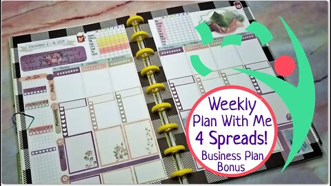 3 Planners in one Weekly Plan With Me! Leafy Treetops Horizontal Vertical Dashboard Mothers Who Know