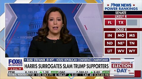 The Harris campaign's closing argument is to 'smear' Trump supporters: Rep. Elise Stefanik