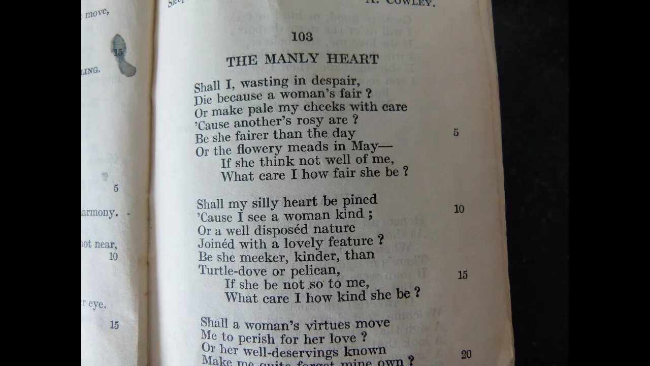 The Manly Heart - G. Wither