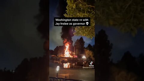 WA state is not too far from the Fantasmic fire 💀 #shorts #fantasmic #fire