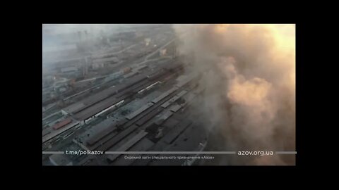 FACTORIES IN THE MARIUPOL REGION ARE BOMBING!!