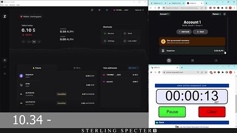 Alephium Transaction Speed Test