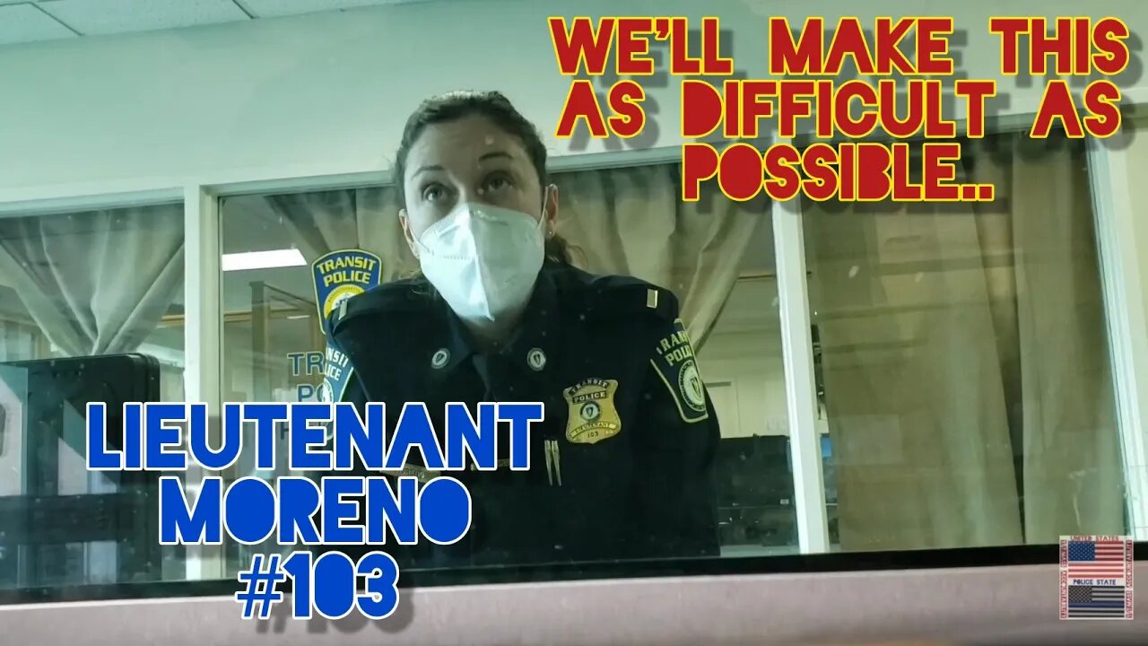 We Won't Help Unless You Forfeit Your 4th Amendment. Cops Are No Help. Transit Police. Boston Police
