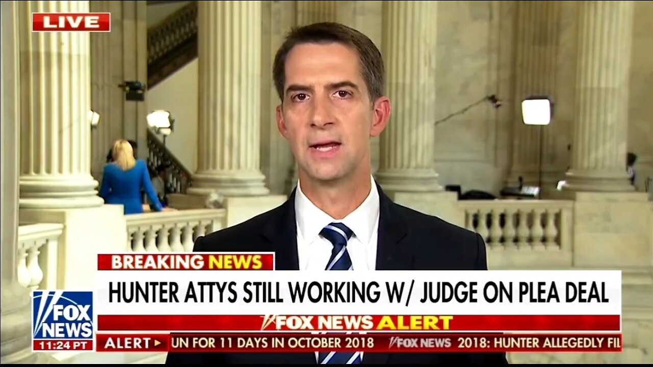 Sen Tom Cotton: The Walls Are Closing In On Joe Biden!