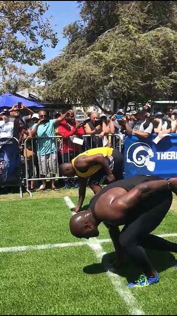 Today marks the 6 year anniversary of the Mar-Key race: a DE beating a #1 overall pick @ WR 😜😩