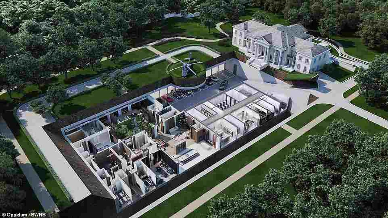 Huge Fortified Underground Bunkers for “The World's Most rich Individuals”