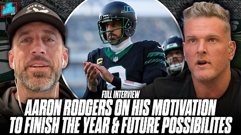 Aaron Rodgers REVEALS 2024 Season End Game & BIG ANNOUNCEMENT - Pat McAfee