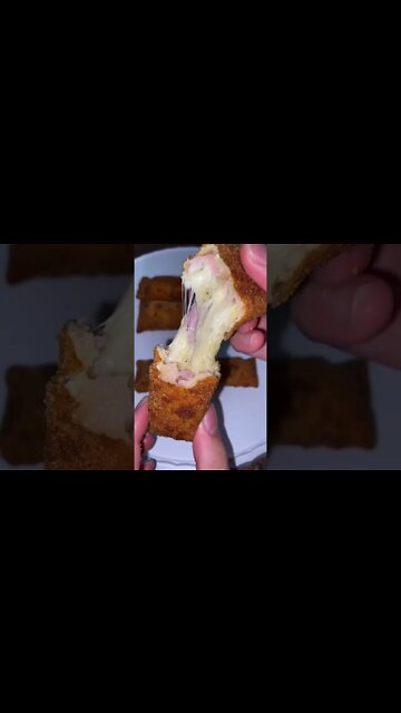 ROLINHO DE PRESUNTO E QUEIJO SUPER FÁCIL 😋 | Receitas #Shorts