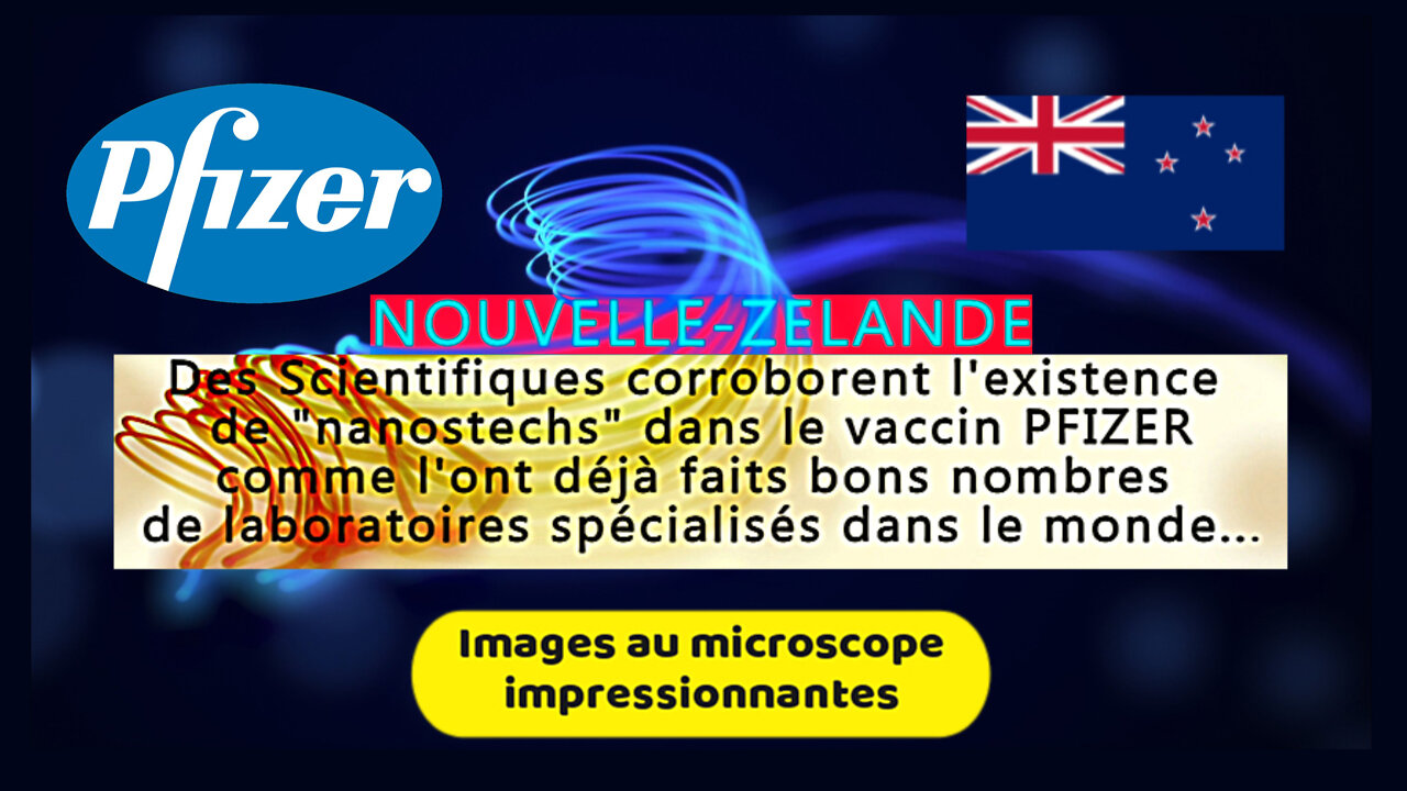 VACCINS PFIZER... De nouvelles images effrayantes en provenance de la Nlle Zélande...!