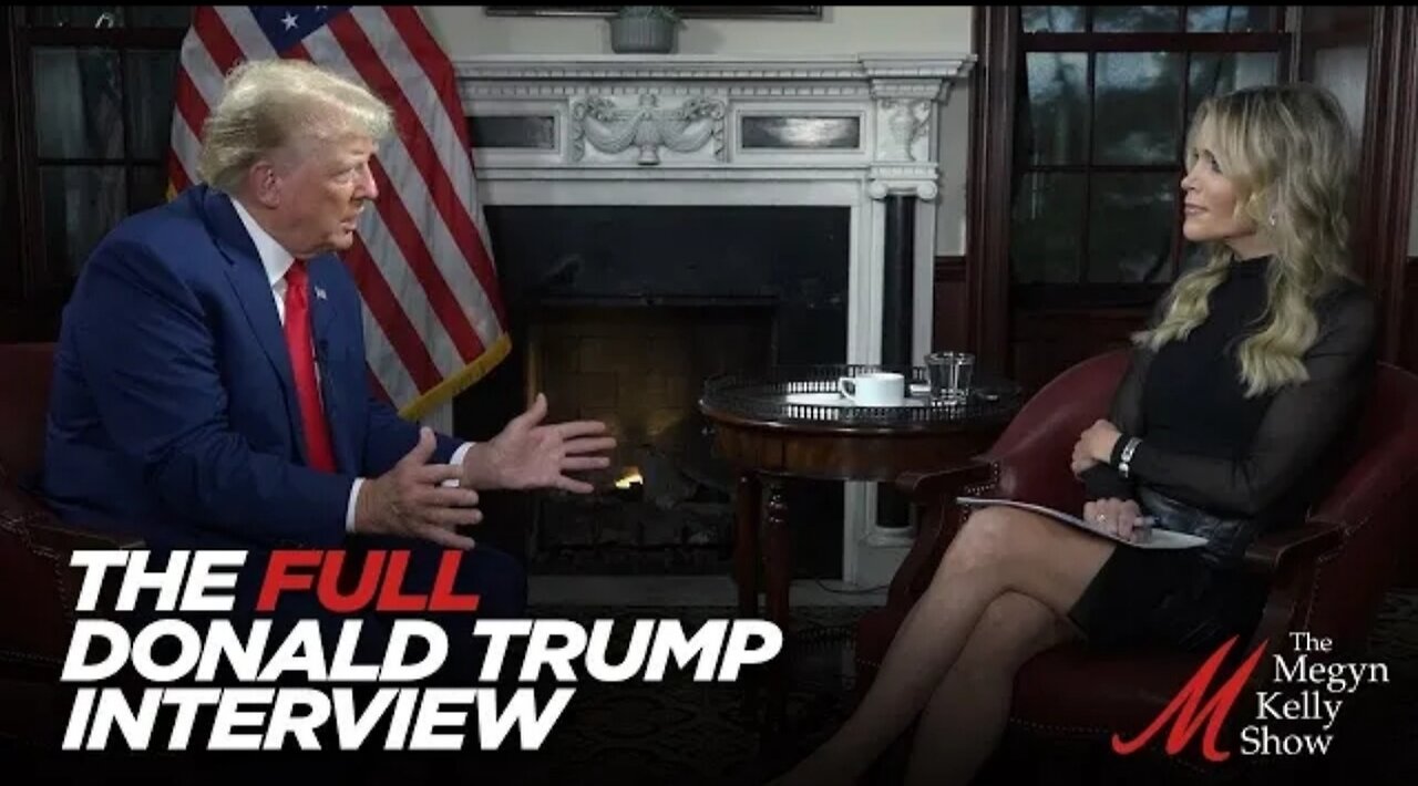 Megyn Kelly and former President Donald Trump (FULL INTERVIEW)