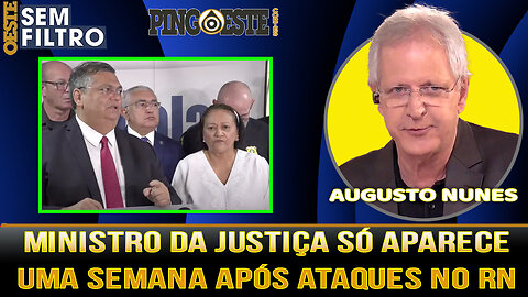 Ministro Flávio Dino vai ao RN uma semana após os ataques criminosos [AUGUSTO NUNES]