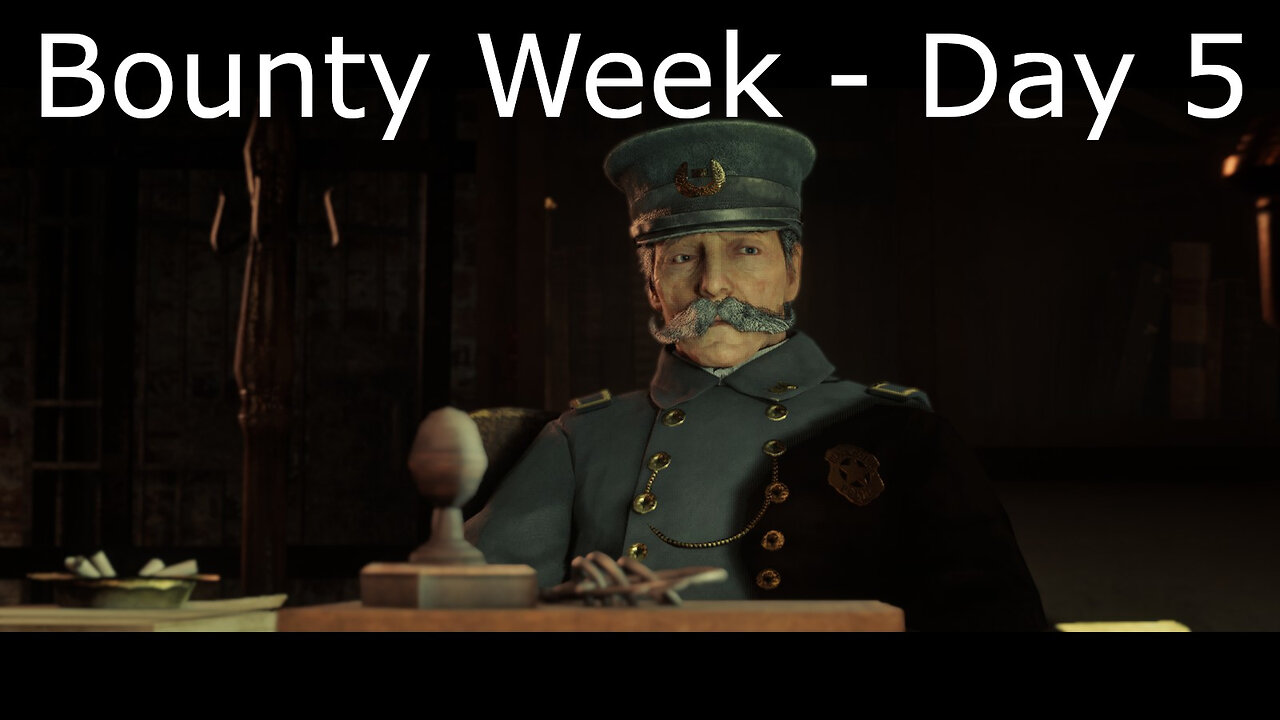 Red Dead 2 - Bounty Week Day 5