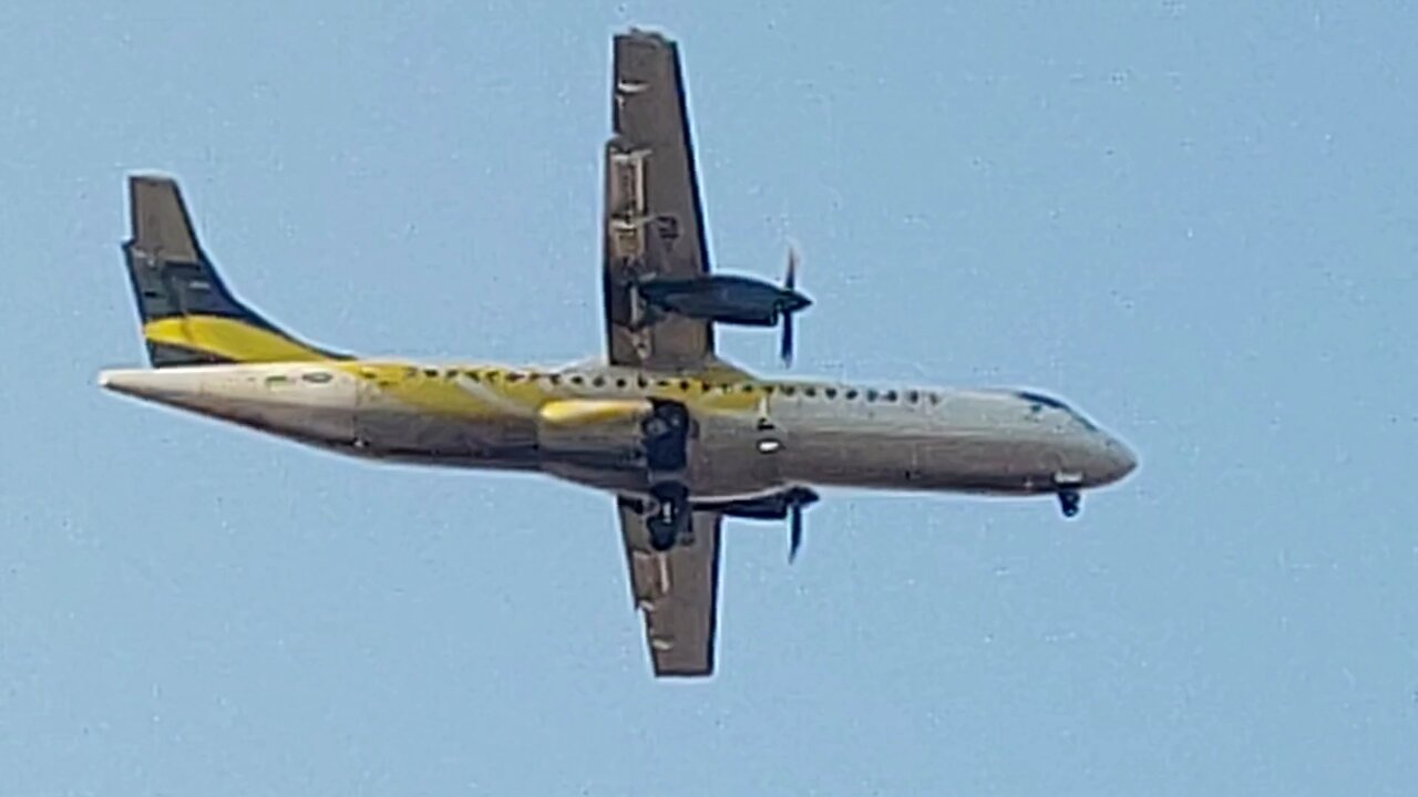 ATR72-600 PR-PDX vindo de Fernando de Noronha para Fortaleza