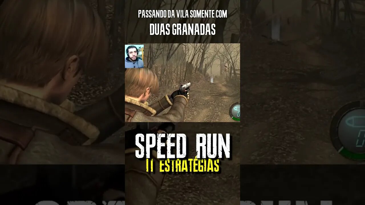 Passando da vila com DUAS GRANADAS #ResidentEvil #ResidentEvil4 #MasterReset #Speedrun