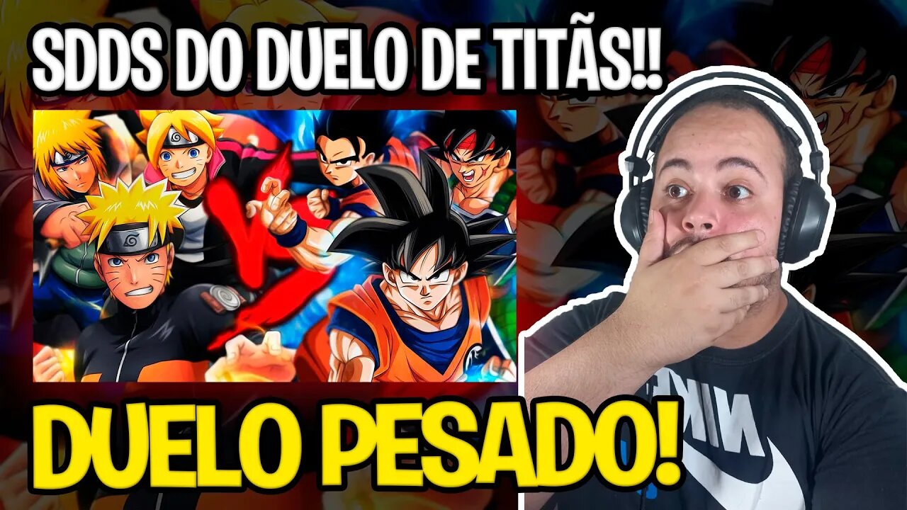 REACT Goku, Gohan e Bardock VS. Naruto, Boruto e Minato | Duelo de Titãs