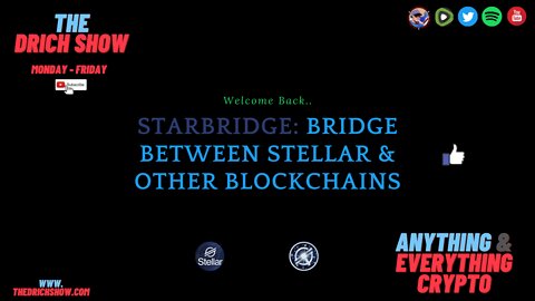 WELCOME BACK.. STARBRIDGE: BRIDGE BETWEEN STELLAR AND OTHER BLOCKCHAINS