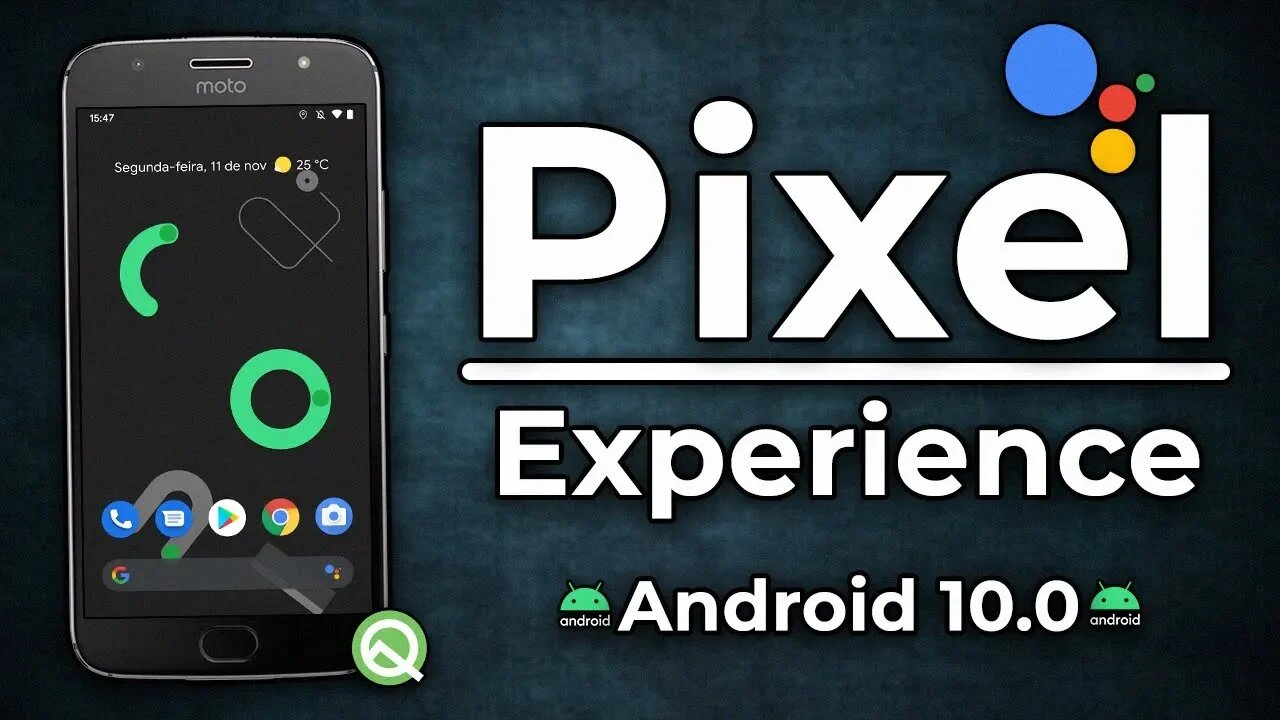 PIXEL EXPERIENCE 10 OFICIAL | Android 10.0 Q | FUNÇÕES E ESTILOS DO PIXEL 4 COM ANDROID 10!