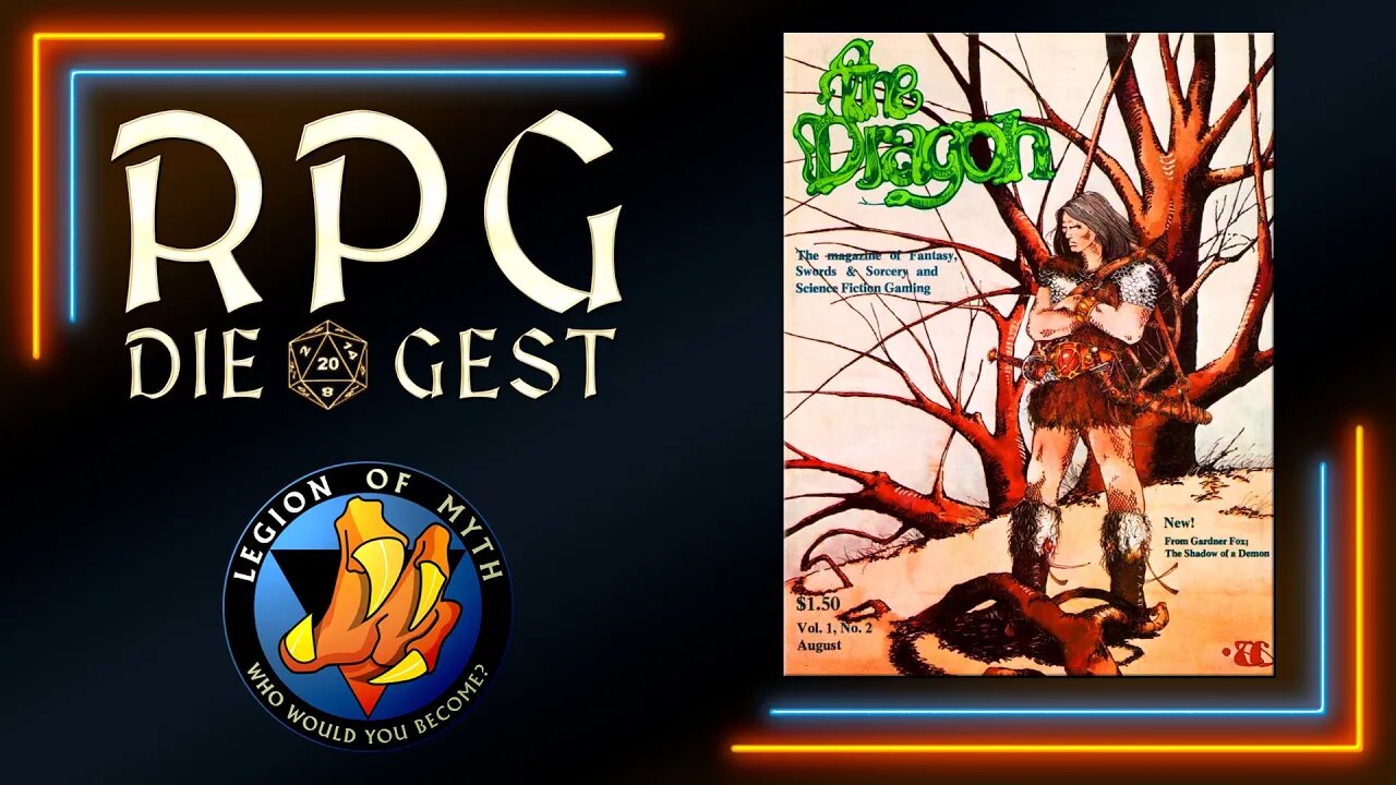 [42-1] - Let’s flip through the pages of The Dragon (Dragon Magazine) Vol. 1 No. 2