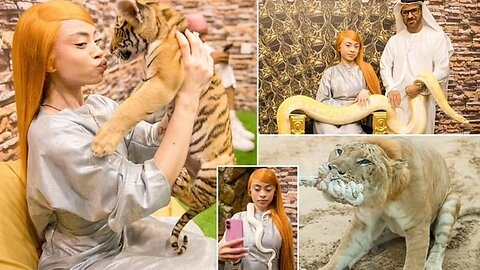 Ice Spice Criticized for Dubai Zoo Photoshoot