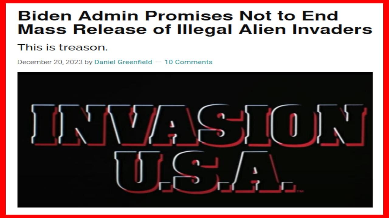 Why Does Biden Keep On Releasing Illegals into America