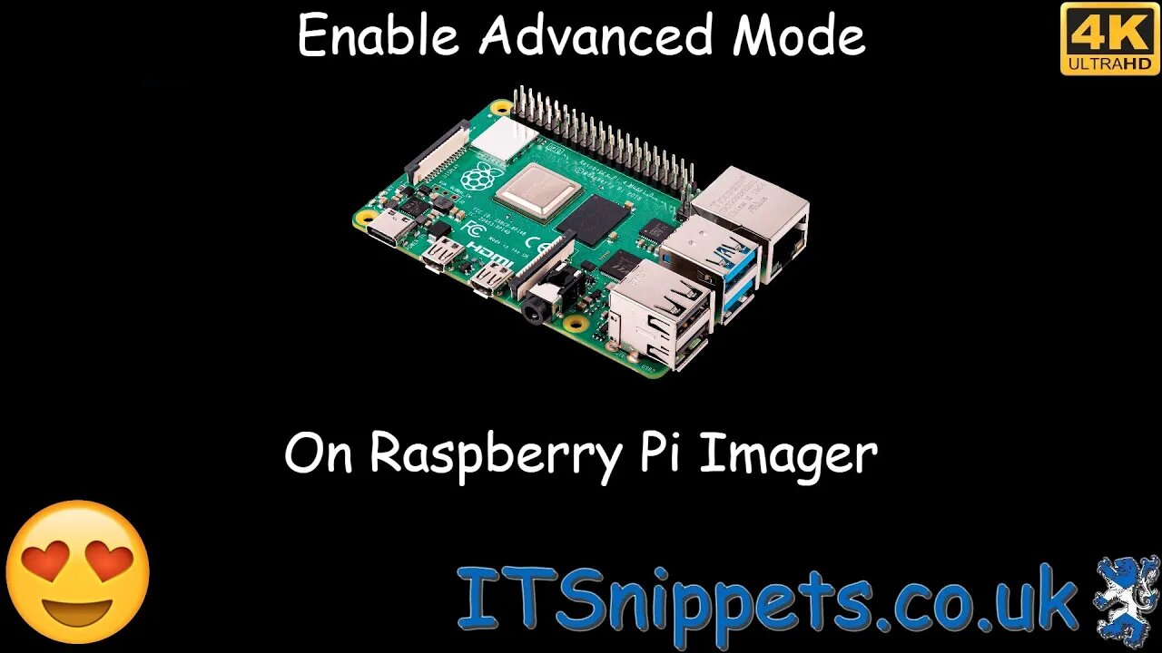 Enable Advanced Mode In Raspberry Pi Imager (@youtube, @ytcreators)